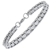 Men's Stainless Steel Watch Strap Chain Bracelet