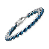 Men's 10mm Two-Tone Cuban Link Necklace & Bracelet