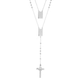 Stainless Steel Scapular Rosary - Steel Time