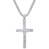 Sterling Silver Crucifix Pendant