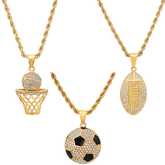 BFS Necklace Set - Steel Time