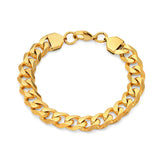 XL Classic Cuban Link Bracelet - Steel Time