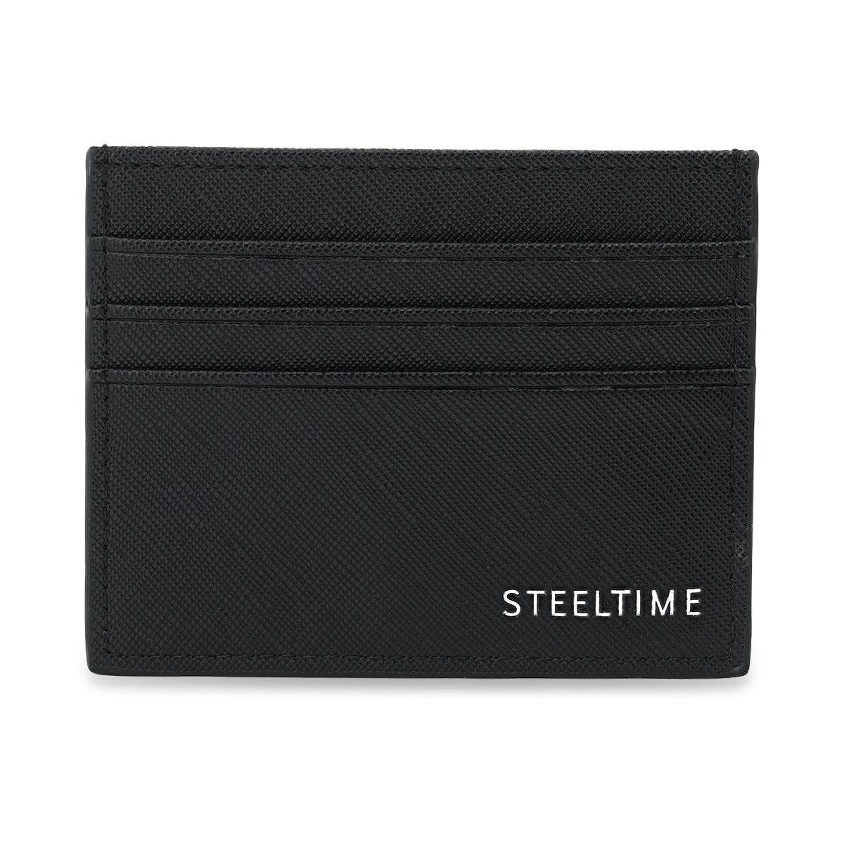 Steeltime Classic Wallet & Card Holder - Steel Time