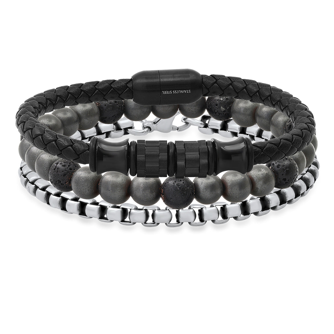 PRY｜Stannum Leather Bracelet 002｜シュウト メンズ