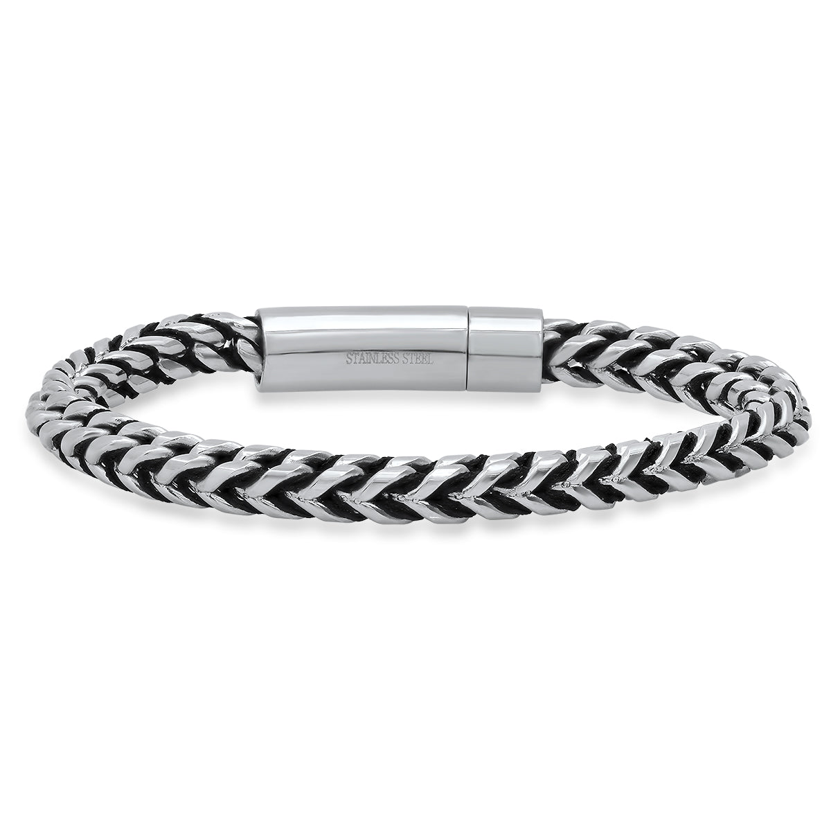 Rugged Style Franco Chain Bracelet – Steel Time